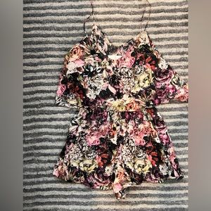 Zimmerman silk floral print romper